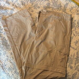 Women’s Columbia Performance Convertible Pants Lightweight Utility Style